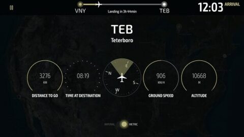 explore flight screen